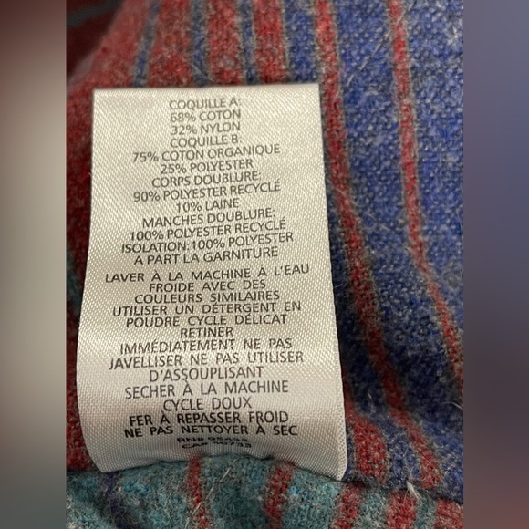 Toad & Co Corbett Canvas Jacket Size Small Chore Barn Jacket Blue Corduroy - Picture 11 of 12